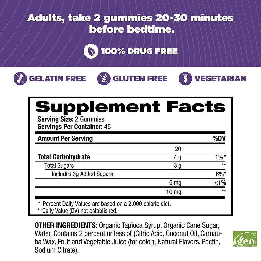 Melatonin 10mg Sleep Gummies